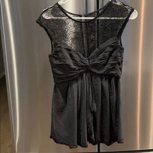 Beautiful lace silk blouse